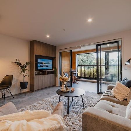 The Hagley Park Stunna Lägenhet Christchurch Exteriör bild