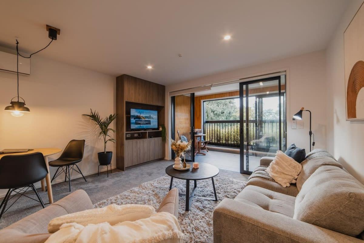 The Hagley Park Stunna Lägenhet Christchurch Exteriör bild